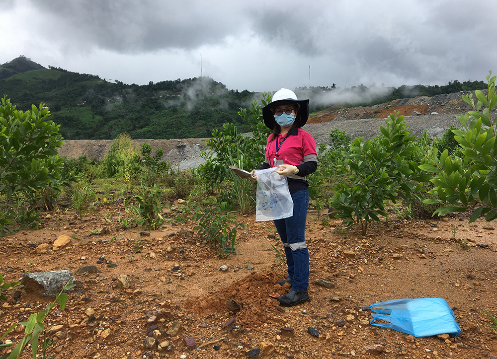 Enviromental monitoring near the Phu Kham Copper-Gold Operation