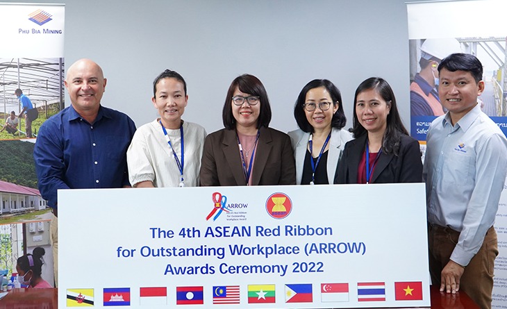 PanAust’s Lao-registered company’s HIV and AIDS program recognised at ARROW Awards