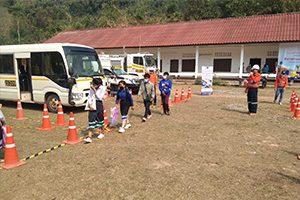  Phu Bia Mining supports school road safety day in Xaisomboun Province